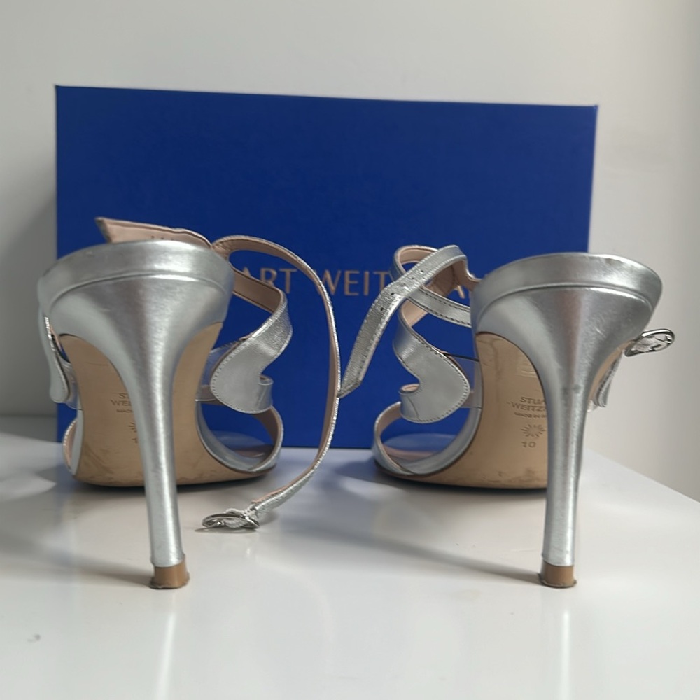 ⭐️ Stuart Weitzman Mariposa Ankle Sandal Size 10 - Picture 6 of 12